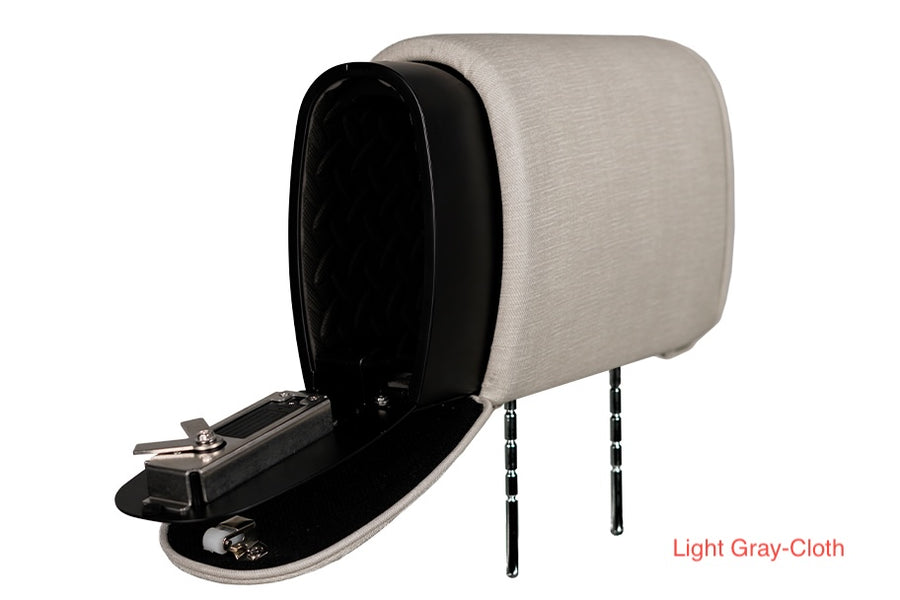 The Headrest Safe Co - Slide Bundle: Hidden, Portable, Removable Headrest Gun Safe Storage