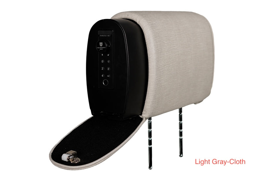 The Headrest Safe Co - Slide Bundle: Hidden, Portable, Removable Headrest Gun Safe Storage