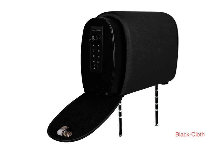 The Headrest Safe Co - Slide Bundle: Hidden, Portable, Removable Headrest Gun Safe Storage