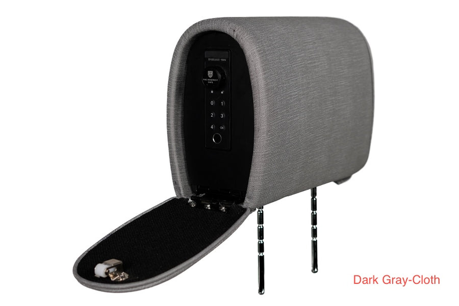 The Headrest Safe Co - Slide Bundle: Hidden, Portable, Removable Headrest Gun Safe Storage