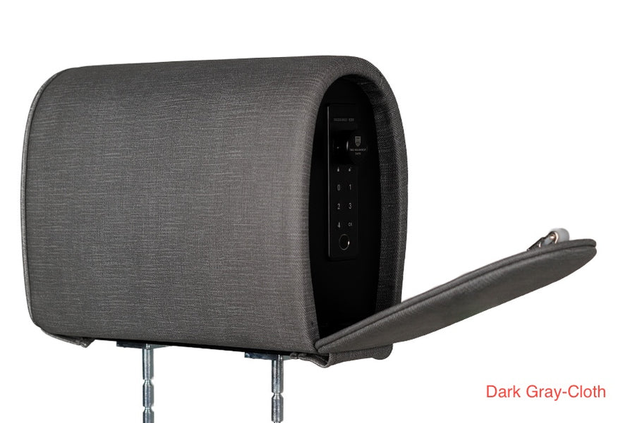 The Headrest Safe Co - Slide Bundle: Hidden, Portable, Removable Headrest Gun Safe Storage