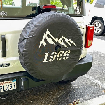 2021+ Ford Bronco Spare 32 Inch Tire Cover - "1966"