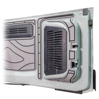 Turn Offroad 2021+ Ford Bronco Cargo Area Protection Kit (Black w/ Grey Lines)