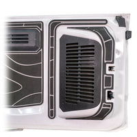 Turn Offroad 2021+ Ford Bronco Cargo Area Protection Kit (Black w/ Grey Lines)