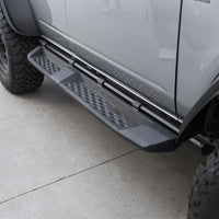 2021-2024 Ford Bronco Plain (NO LOGO) Raptor Side Step for Rock Rail - 4 Door Only