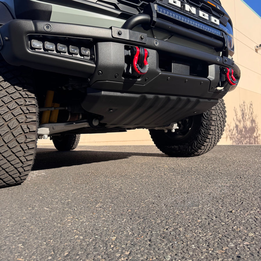 Bronco Raptor Engine Upgrade 2021+ Ford Bronco Raptor Style Engine Skid Plate Upgrade – RPM Bronco