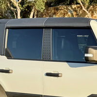2021+ Ford Bronco B-Pillar Decorative Stickers- Aluminum (1 pair)- Fits 2 & 4 Door