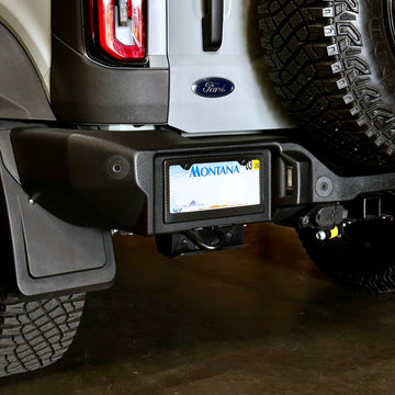 2021+ Ford Bronco License Frame - Real Molded Carbon Fiber