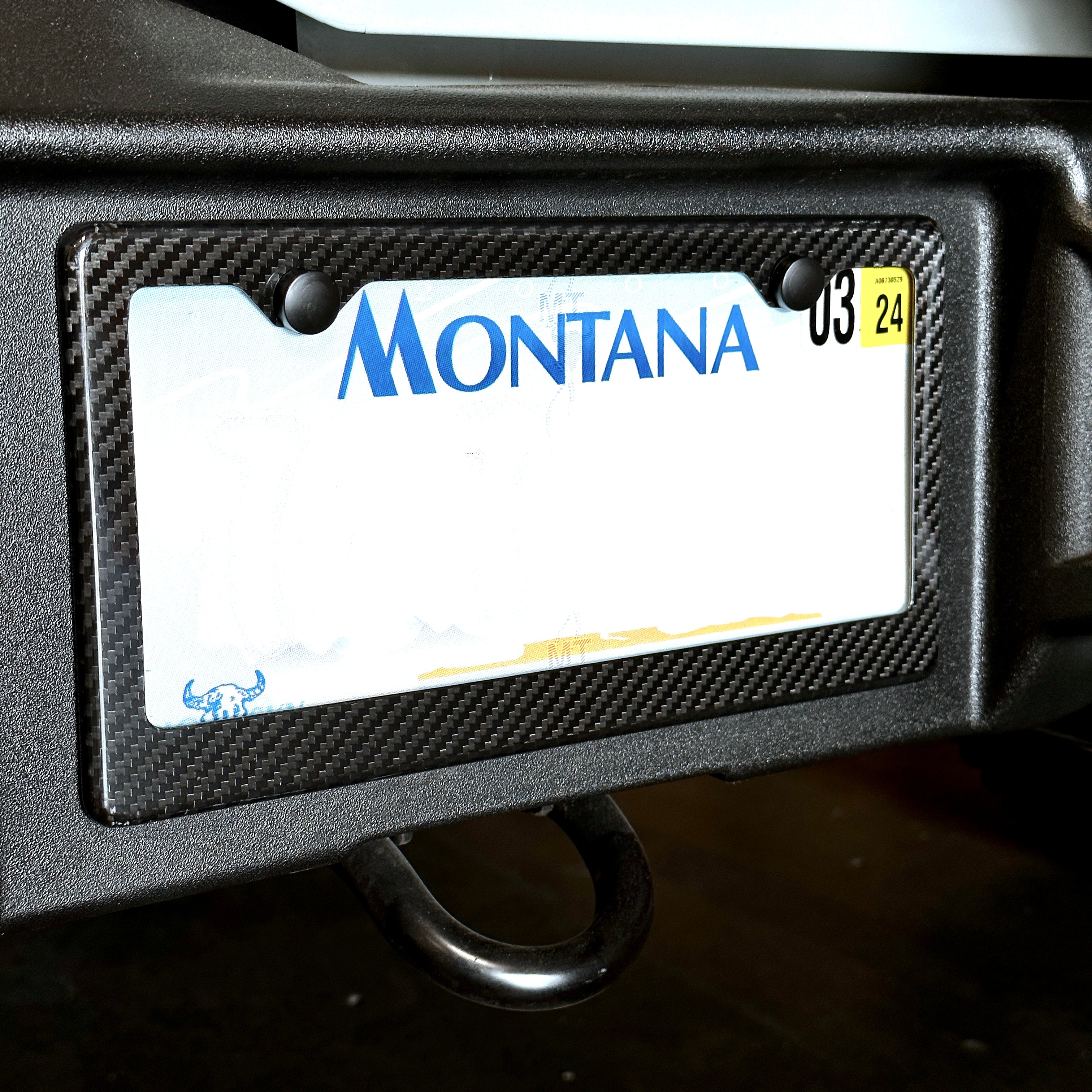 2021+ Ford Bronco License Frame - Real Molded Carbon Fiber – RPM Bronco