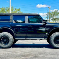 Turn Offroad 2021+ Ford Bronco Steel Fender Flares Kit w/ Marker Lights