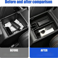 2025+ Ford Bronco armrest organizer - Dual Layer - ABS Plastic - Fits 2 & 4 Door