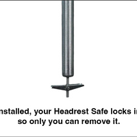 The Headrest Safe Co - Slide Bundle: Hidden, Portable, Removable Headrest Gun Safe Storage