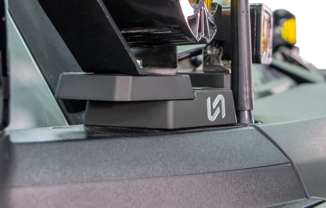 Turn Offroad 2021+ Ford Bronco Billet Mirror Light Mount (1 Pair)