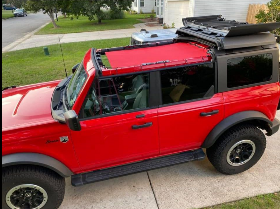 EZ4X4 Bronco Flip Top & Roof Rack System