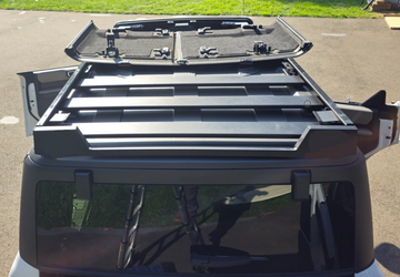 EZ4X4 Bronco Roof Rack - Can Be Used With or Without A Flip Top