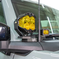 Turn Offroad 2021+ Ford Bronco Billet Mirror Light Mount (1 Pair)