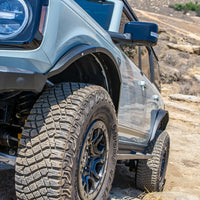 Turn Offroad 2021+ Ford Bronco Steel Fender Flares Kit w/ Marker Lights