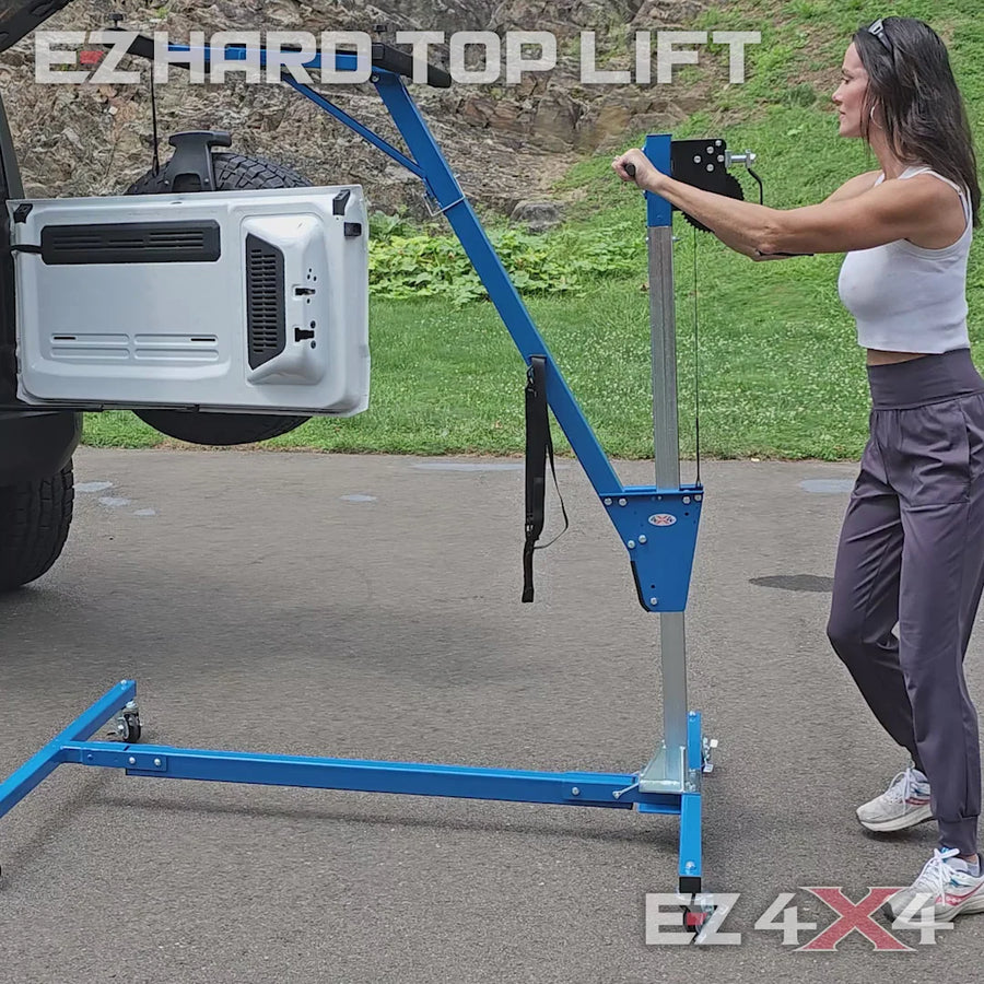 EZ 4X4 EZ-LIFTOP Folding Hard Top Remover - Fits 2 & 4 Door