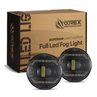 AlphaRex 21-26 Ford Bronco DoubleTap Dual Color LED Projector Fog Lights