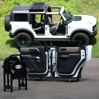 EZ4X4 Bronco Folding Rolling Cart - Fits 2 & 4 Door