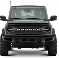 2021+ Ford Bronco Hood Protector Stone Guard - Satin Black