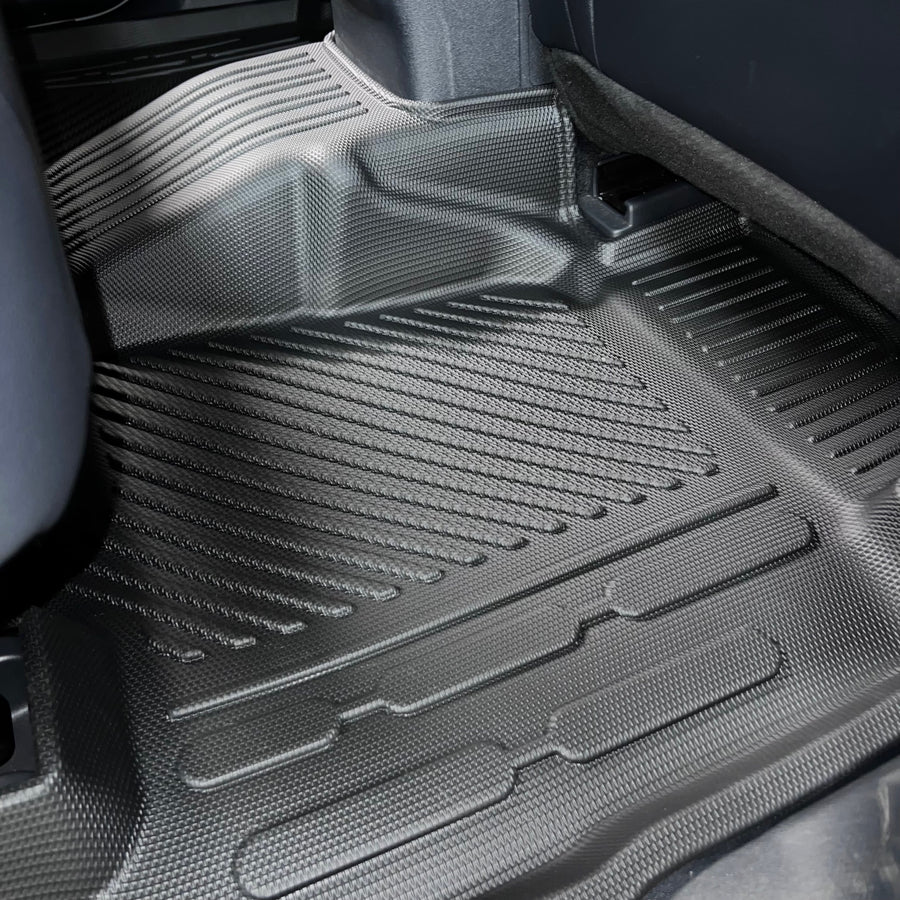 2021+ Ford Bronco TPE All Weather Floor Mats (Front & Back Seat) - Fits 4 Door