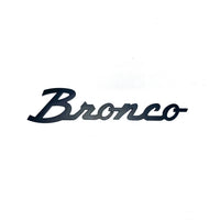 2021+ Ford Bronco Emblem "BRONCO" (2 Piece) - Fits 2 & 4 Door