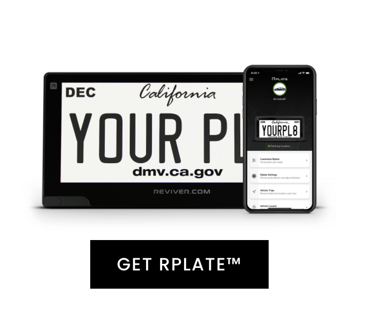 2021+ Ford Bronco - RPlate Reviver Digital License Plate (Legal in CA, AZ, & MI) - Fits 2 & 4 Door