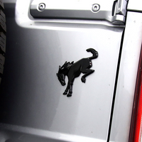 2021+ Ford Bronco Trunk Horse Emblem (Glossy Black) - Fits 2 & 4 Door