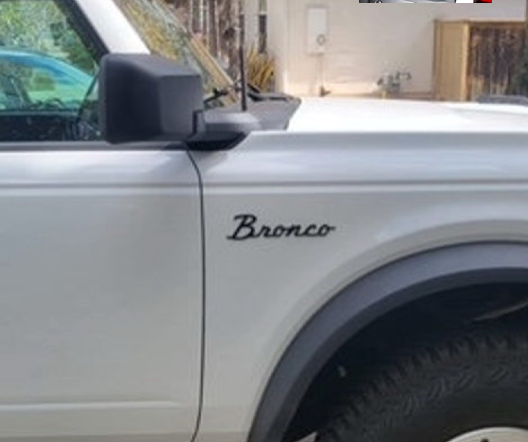 2021+ Ford Bronco Emblem 
