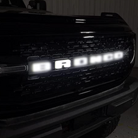 2021+ Ford Bronco LED Bronco Letter (All White) - Fits 2 & 4 Door