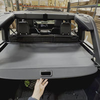 2021+ Ford Bronco Retractable Cargo Bay Cover - Fits 4 Door Bronco Only
